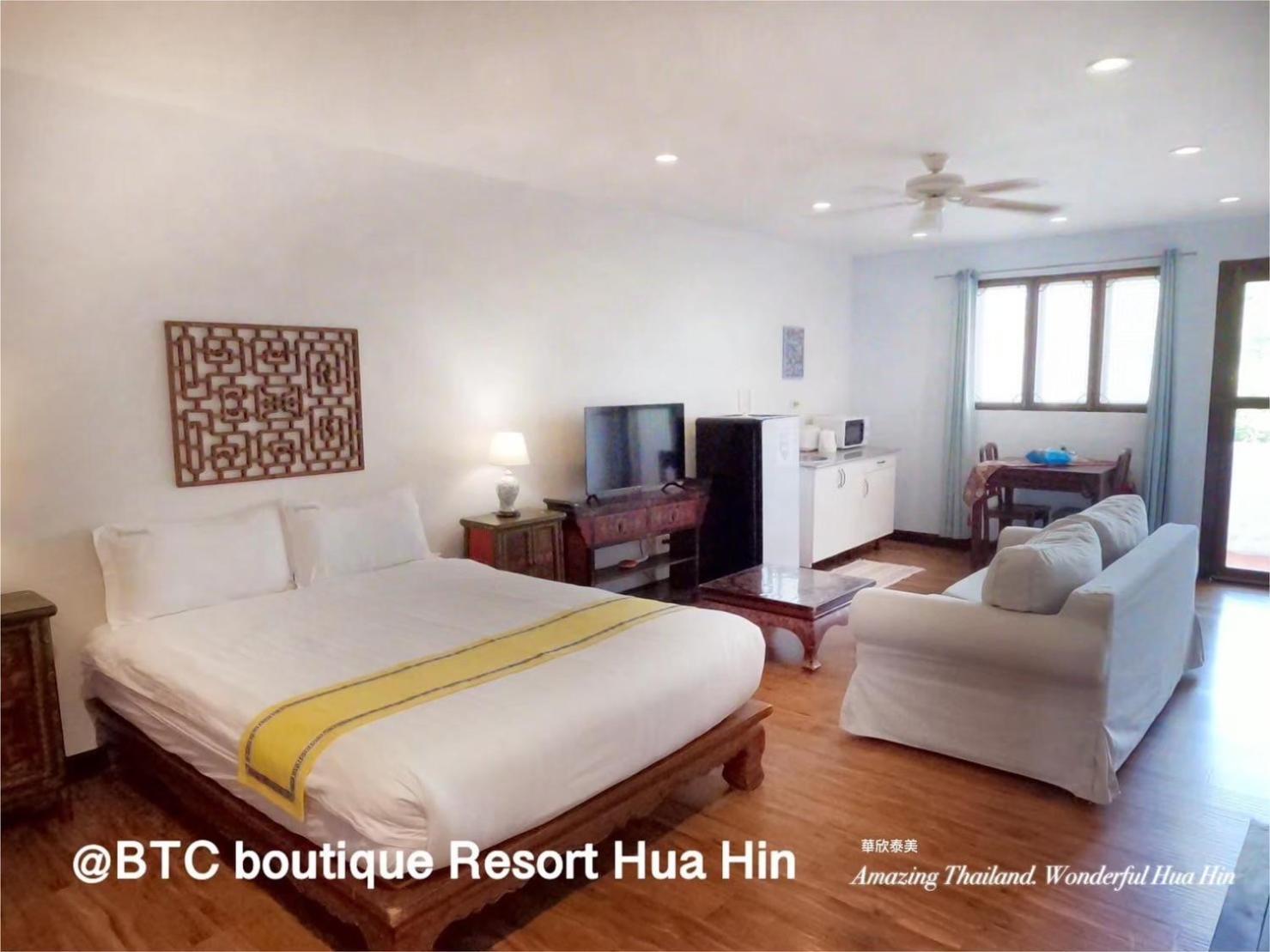 Btc Boutique Resort Private Pool Villas Hua Hin บ้านทะเลจีน บูติค รีสอร์ท หัวหิน المظهر الخارجي الصورة